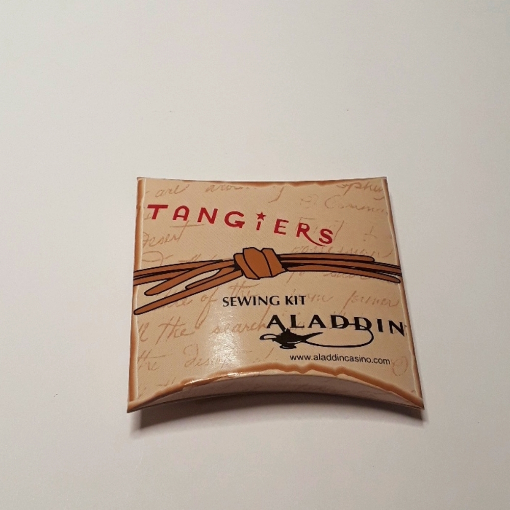 c VINTAGE TANGIERS ALADDIN HOTEL LAS VEGAS SEWIN…